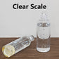Large Capacity Glass Water Bottle with Time Marker
