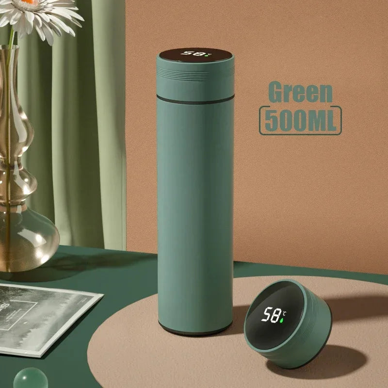 500ML Temperature Display Stainless Steel Thermos Cup