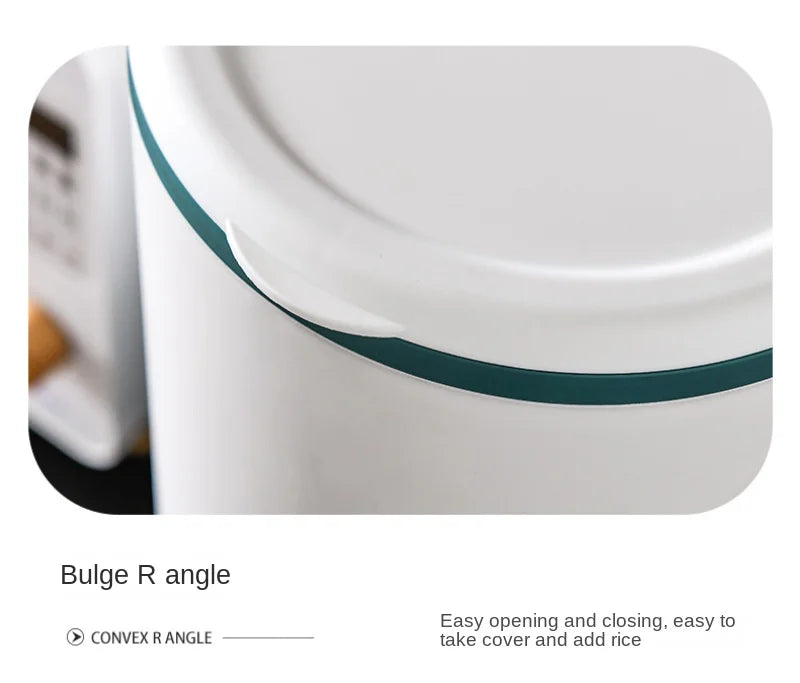 Large Capacity Japanese-Style Sealed Rice Storage Bucket