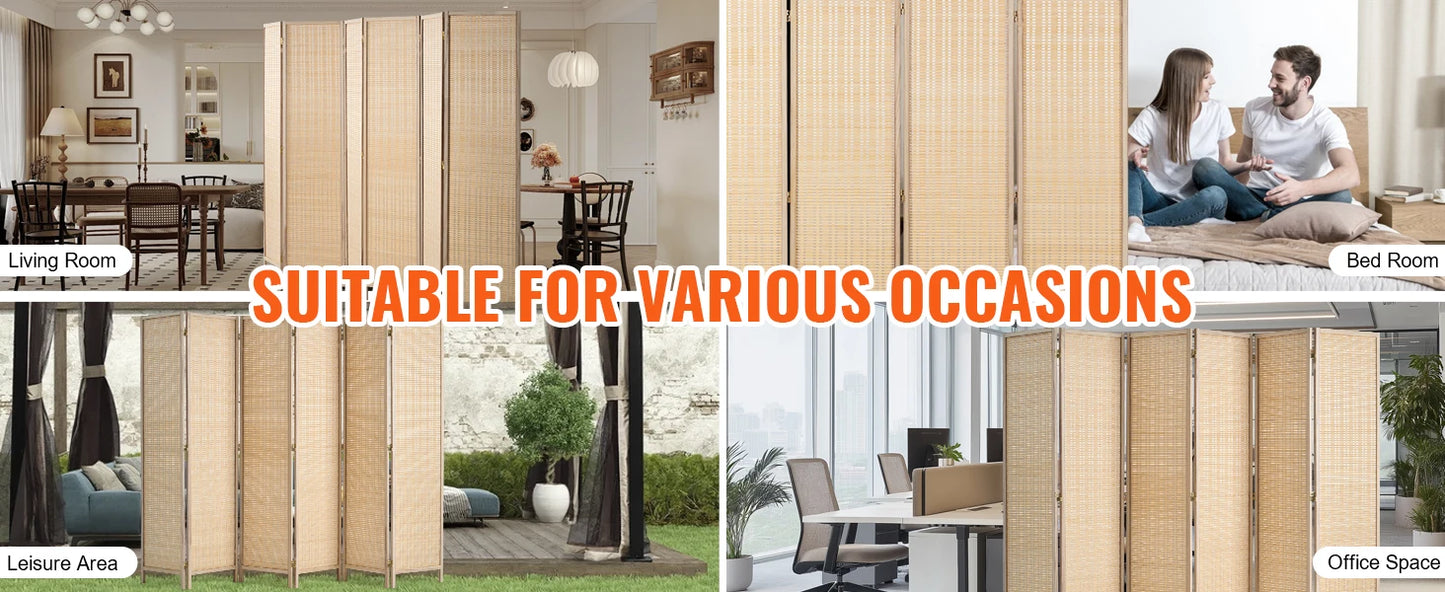 SucceBuy Folding Room Divider