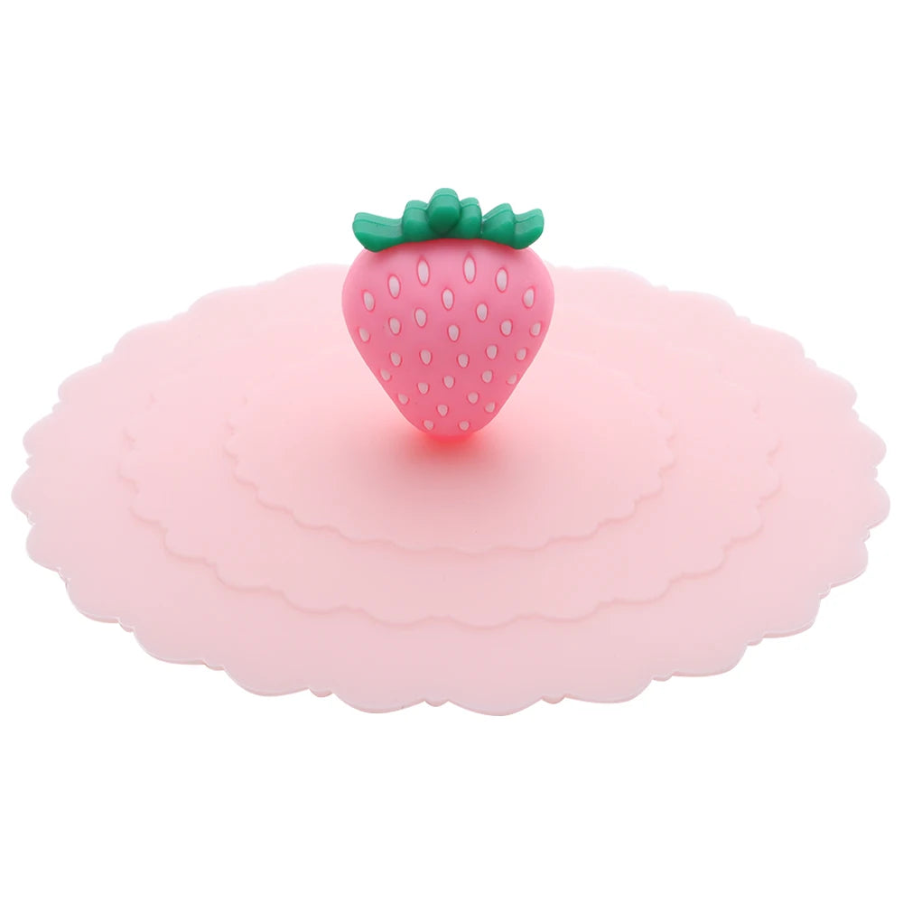 10cm Cute Cartoon Silicone Suction Cup Cover