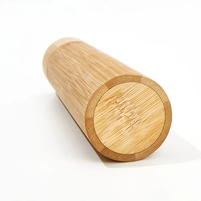 Eco-Friendly Bamboo Toothbrush Travel Case