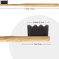 4-Pack Bamboo Toothbrush – Biodegradable with 20,000 Micro-Nano Soft Bristles