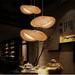 Bamboo Rattan Pendant Light – Handwoven Hanging Ceiling Lamp