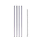 UPORS Reusable Stainless Steel Straws – Straight & Bent with Brush & Pouch