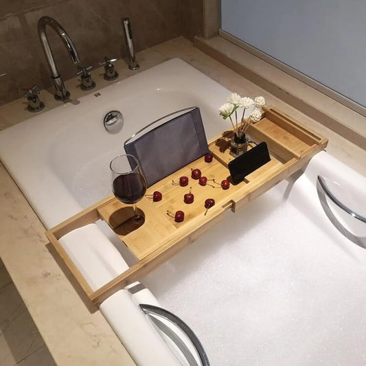 Bamboo Bathtub Caddy Tray