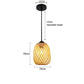 Bamboo Rattan Pendant Light – Handwoven Hanging Ceiling Lamp