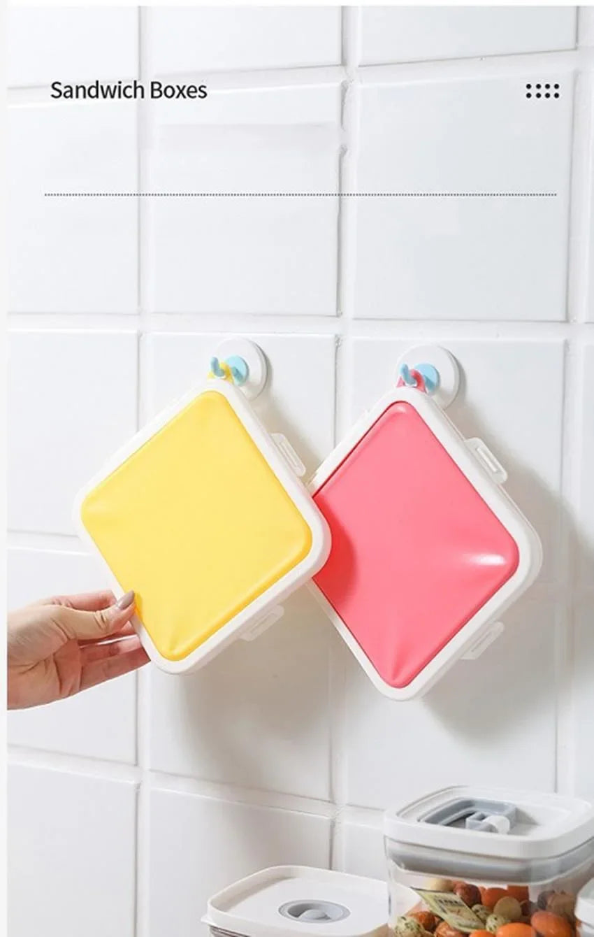 Reusable Silicone Sandwich Box