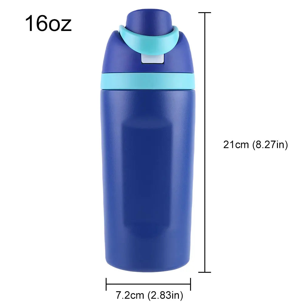 16–32oz Stainless Steel Insulated Sports Water Bottle