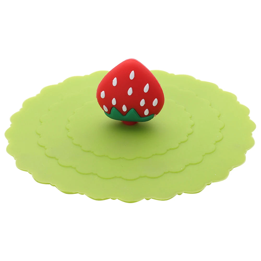 10cm Cute Cartoon Silicone Suction Cup Cover