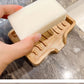 Bamboo Soap Dish Tray – Self-Draining Wooden Bar Soap Holder