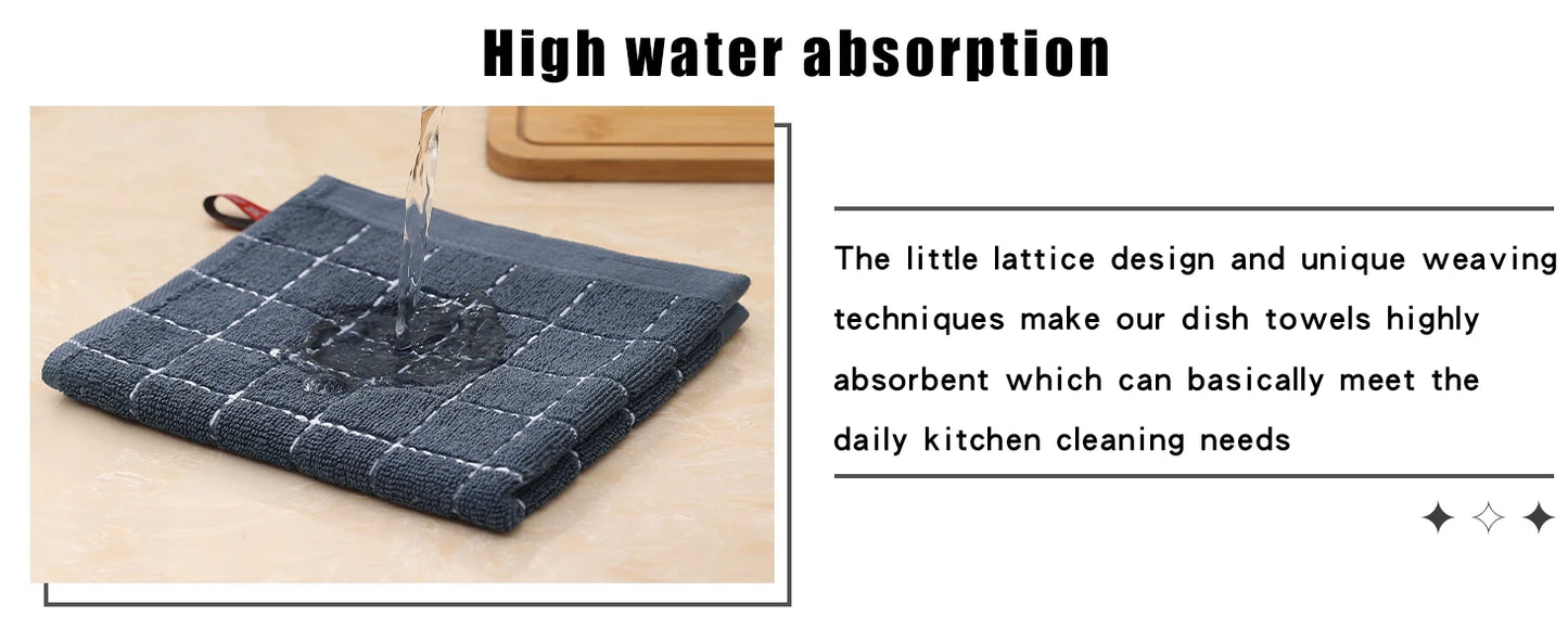 Olanly 100% Cotton Kitchen Towels
