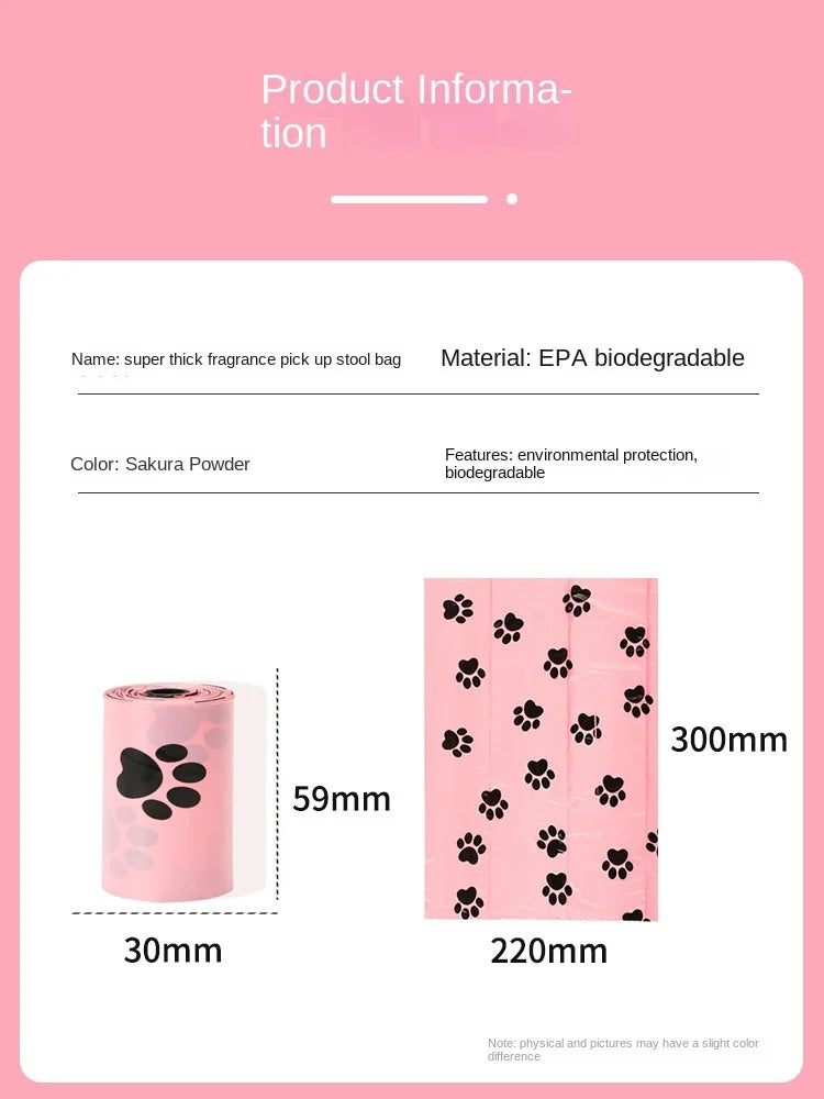 EPI Biodegradable Dog Poop Bags – Eco-Friendly Waste Bags with Dispenser