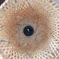 Bamboo Rattan Pendant Light – Handwoven Hanging Ceiling Lamp