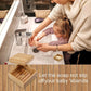 Bamboo Soap Dish with Lid – Draining Wooden Bar Soap Holder
