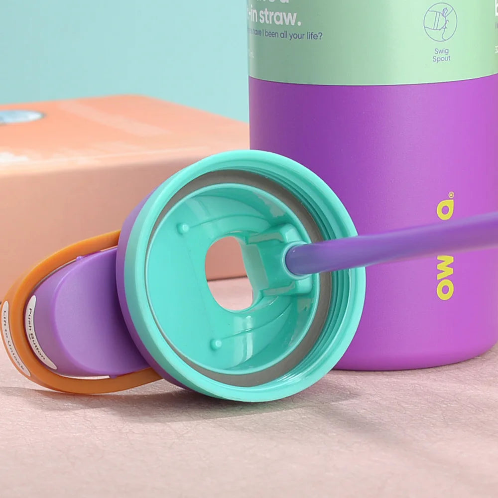 Owala Insulated Stainless Steel Water Bottle with Straw