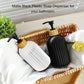 1/2PCS 500ml Refillable Soap Dispenser with Bamboo Pump