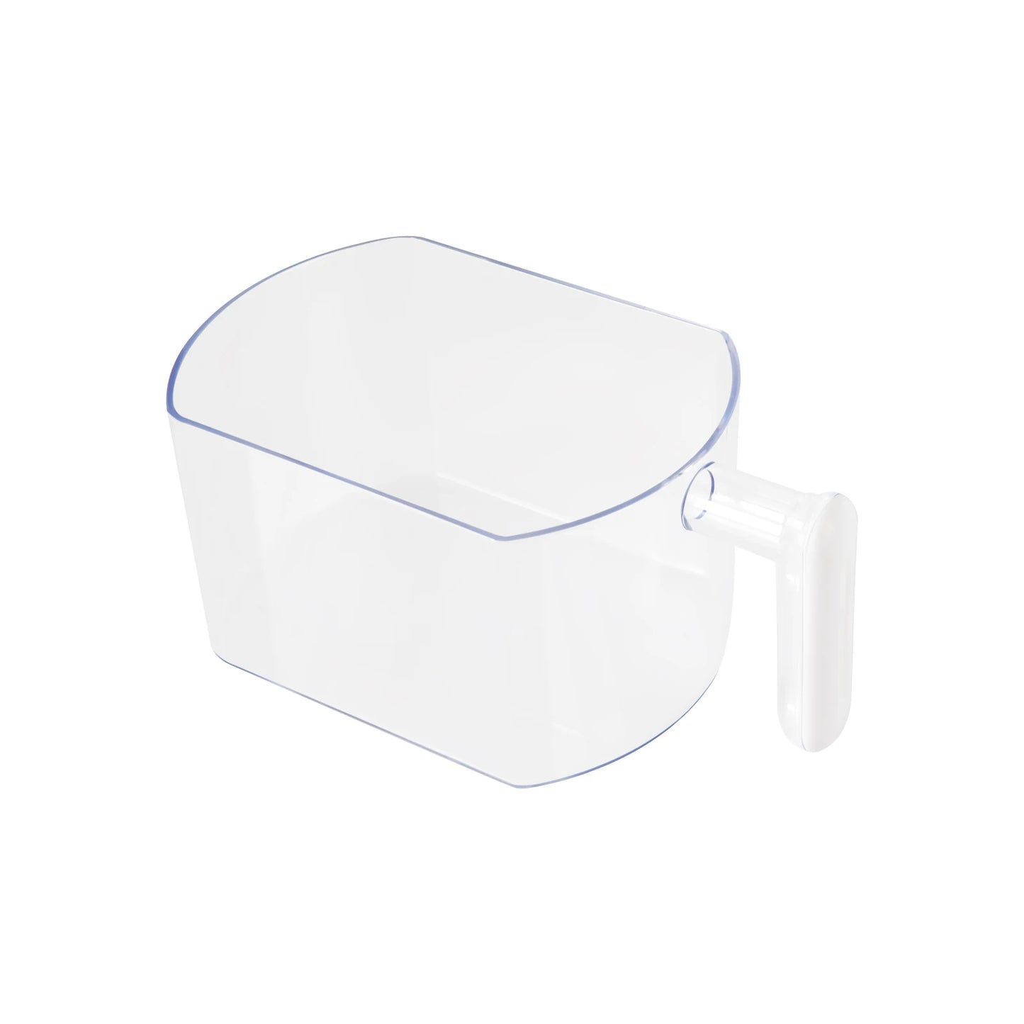 22lbs Slim Transparent Cereal Dispenser with Sloping Bottom