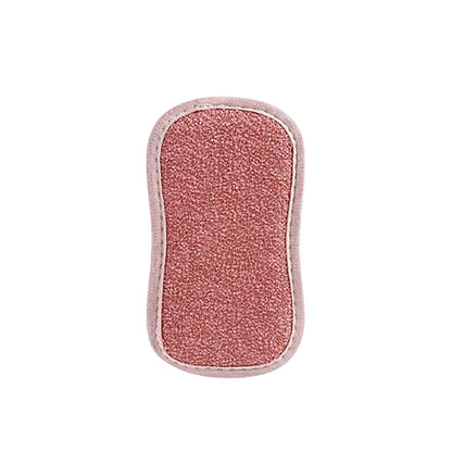 Reusable Double-Sided Microfiber Sponge
