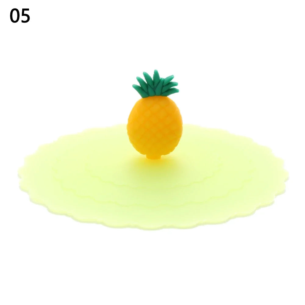 10cm Cute Cartoon Silicone Suction Cup Cover