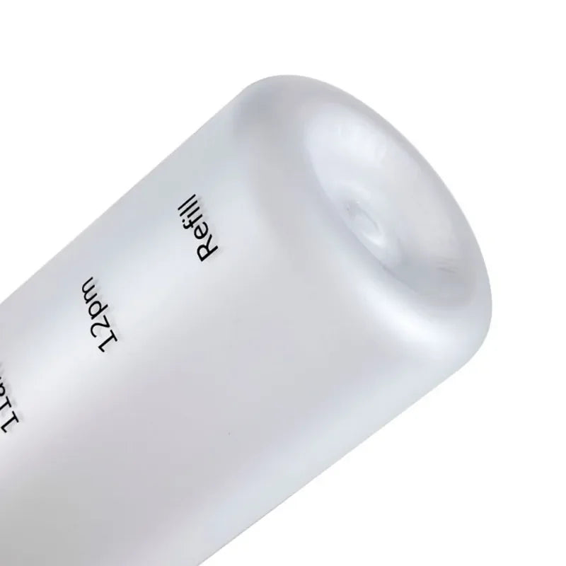 1L Motivational Sports Water Bottle with Time Marker