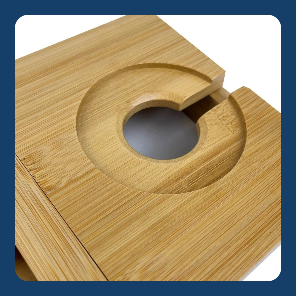 Bamboo Tub Tray Caddy
