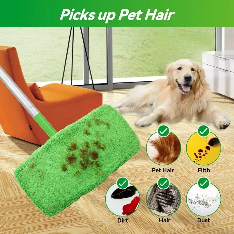 Reusable Microfiber Mop Pads