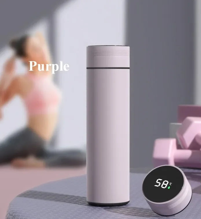 500ML Temperature Display Stainless Steel Thermos Cup