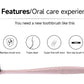 10-Pack Eco-Friendly Biodegradable Toothbrushes