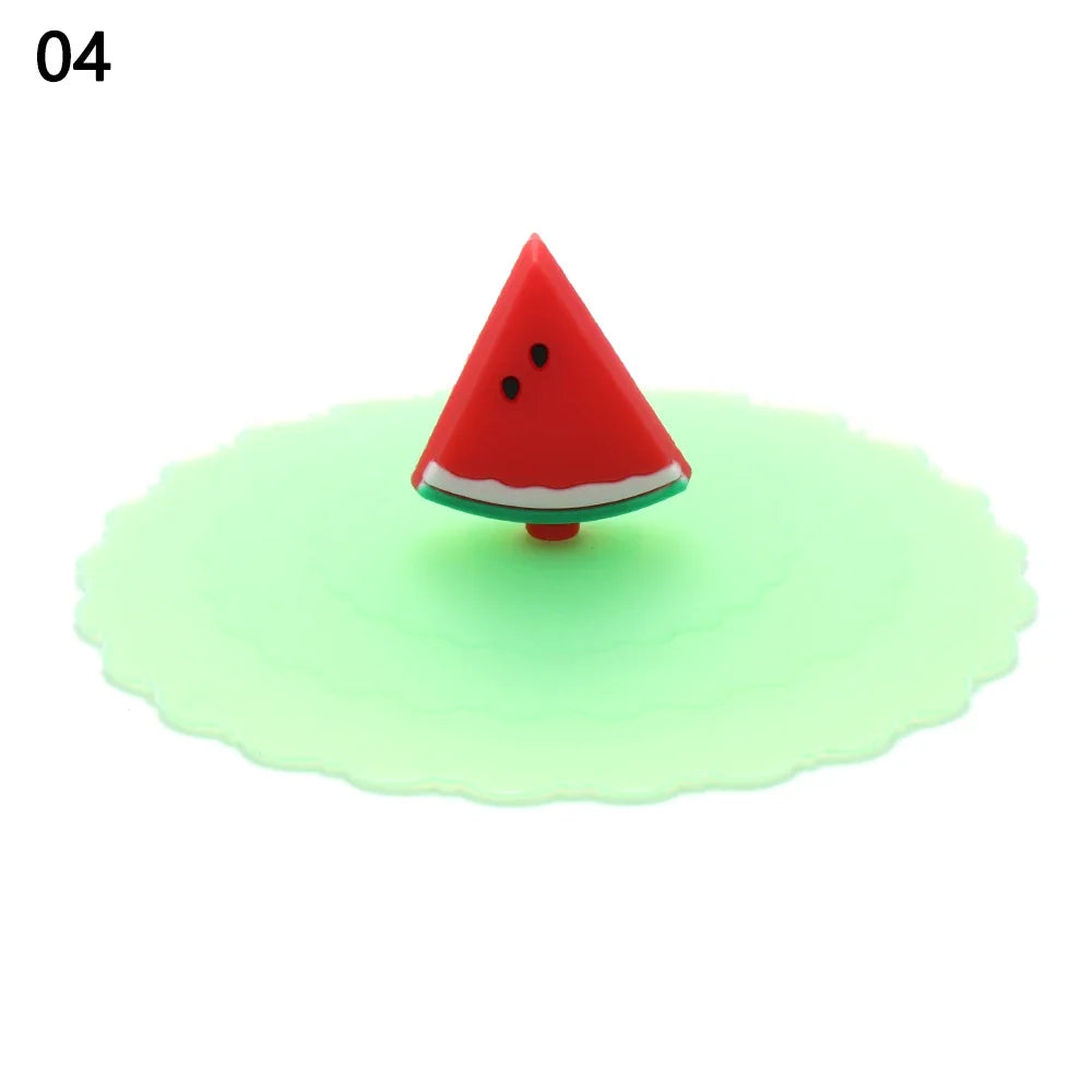 10cm Cute Cartoon Silicone Suction Cup Cover