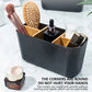 Bamboo Toothbrush & Razor Holder