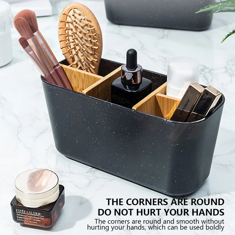Bamboo Toothbrush & Razor Holder