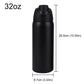 16–32oz Stainless Steel Insulated Sports Water Bottle