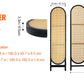 SucceBuy Folding Room Divider