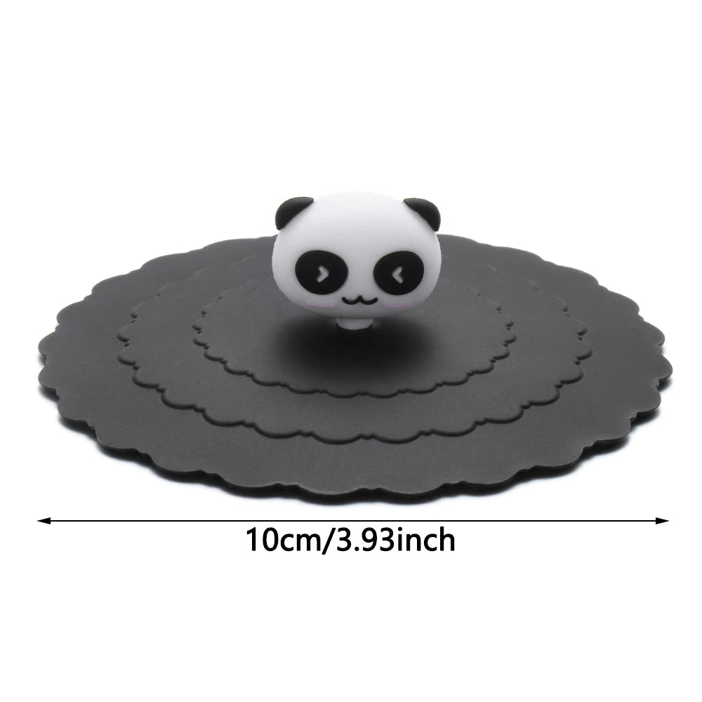 10cm Cute Cartoon Silicone Suction Cup Cover