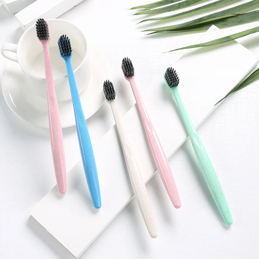 10-Pack Eco-Friendly Biodegradable Toothbrushes