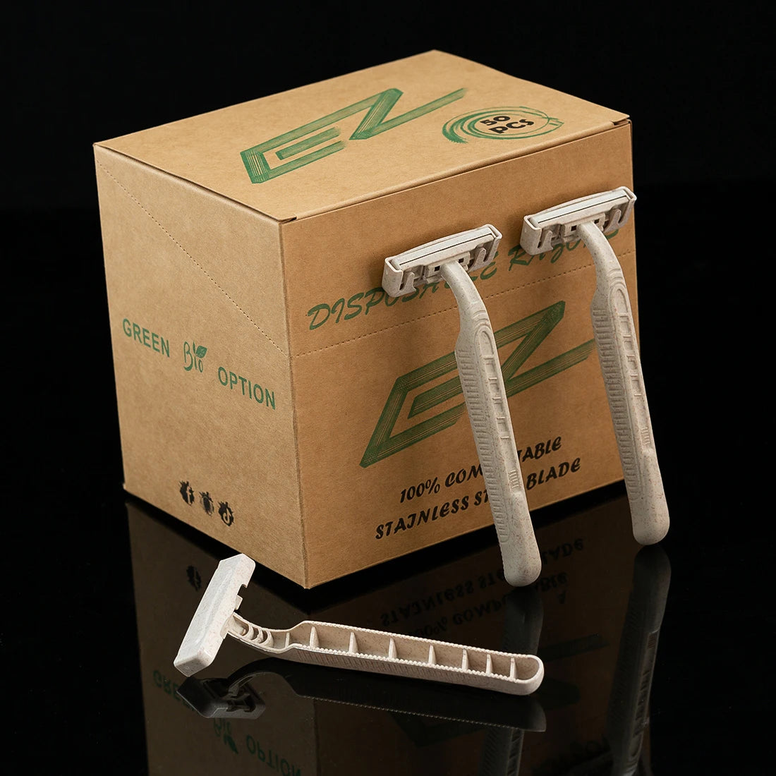 EZ Eco-Friendly Disposable Razors