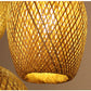 Bamboo Rattan Pendant Light – Handwoven Hanging Ceiling Lamp