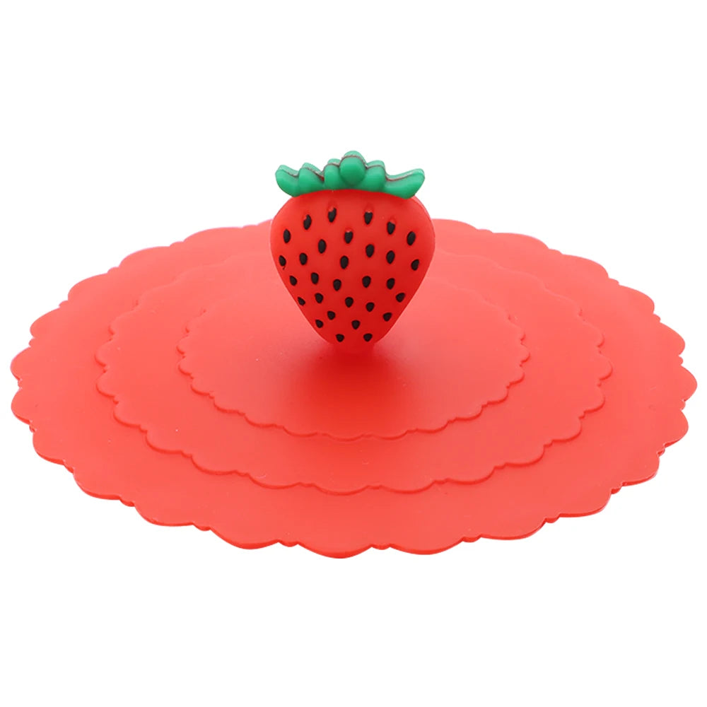10cm Cute Cartoon Silicone Suction Cup Cover