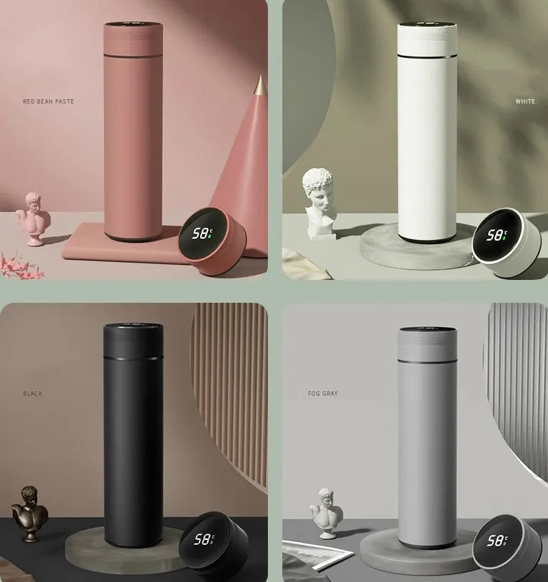 500ML Temperature Display Stainless Steel Thermos Cup