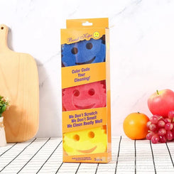 Reusable Smiley Face Dish Sponge