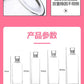 Large Capacity Glass Water Bottle with Time Marker
