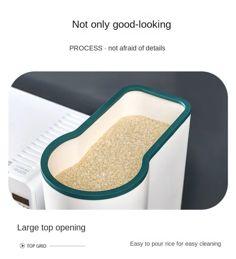 Large Capacity Japanese-Style Sealed Rice Storage Bucket