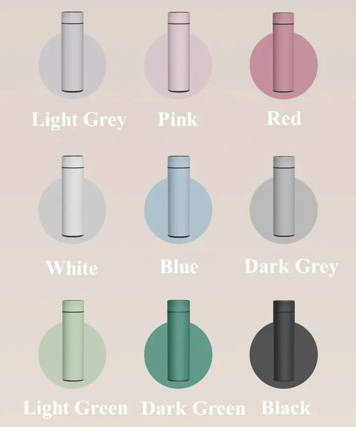 500ML Temperature Display Stainless Steel Thermos Cup