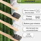4-Pack Bamboo Toothbrush – Biodegradable with 20,000 Micro-Nano Soft Bristles