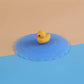10cm Cute Cartoon Silicone Suction Cup Cover