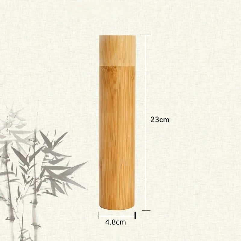 Eco-Friendly Bamboo Toothbrush Travel Case