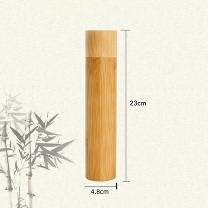 Eco-Friendly Bamboo Toothbrush Travel Case