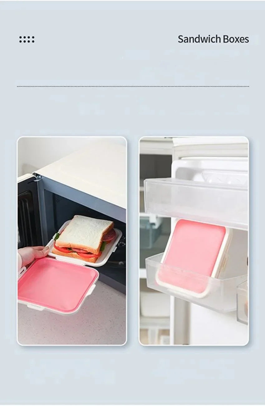 Reusable Silicone Sandwich Box