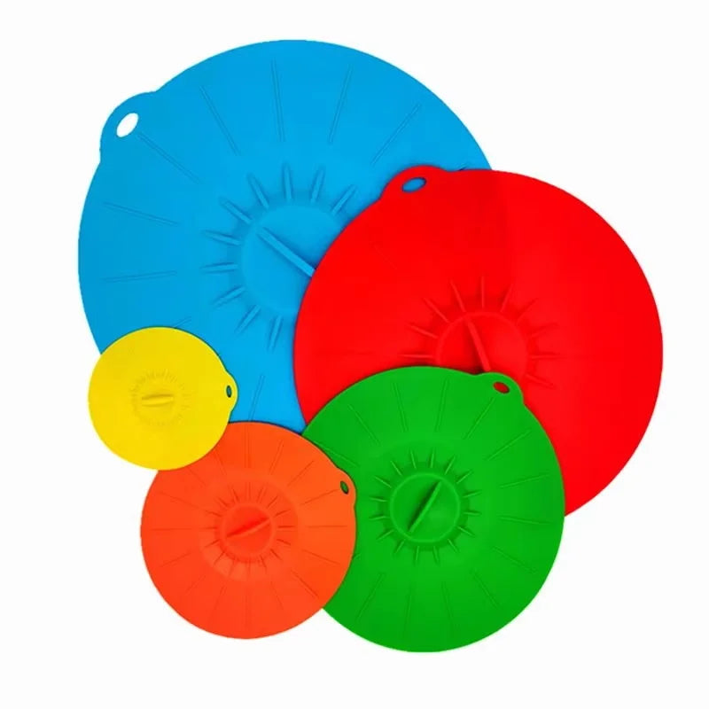 5pcs Eco-Friendly Reusable Food Storage Covers